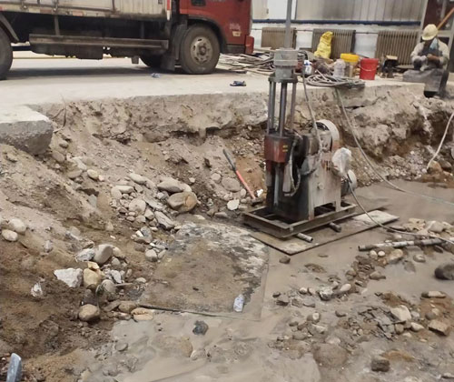 肥西公路下沉压浆
